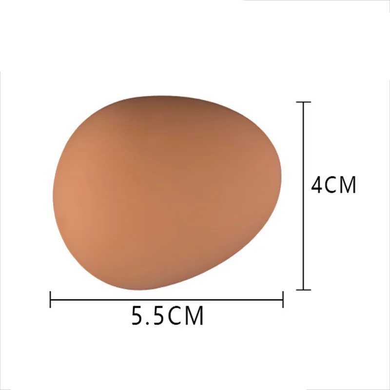 Realistic Bouncy Eggs Fake Rub - 3D Printing Egg บทวิจารณ์และราคา