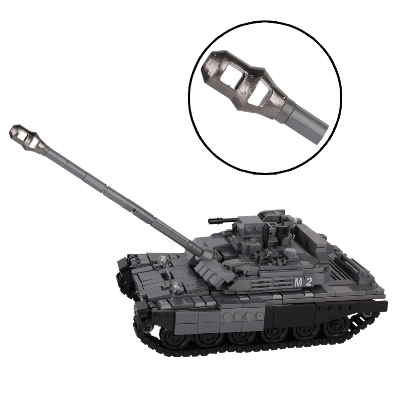 MOC WW2 Military Tank Cannon 3 - 3D Printing Lego Bricks บทวิจารณ์และราคา