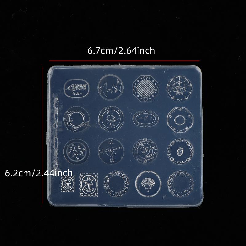 3D Embossed Nail Art Silicone  - 3D Printing Templates Free บทวิจารณ์และราคา
