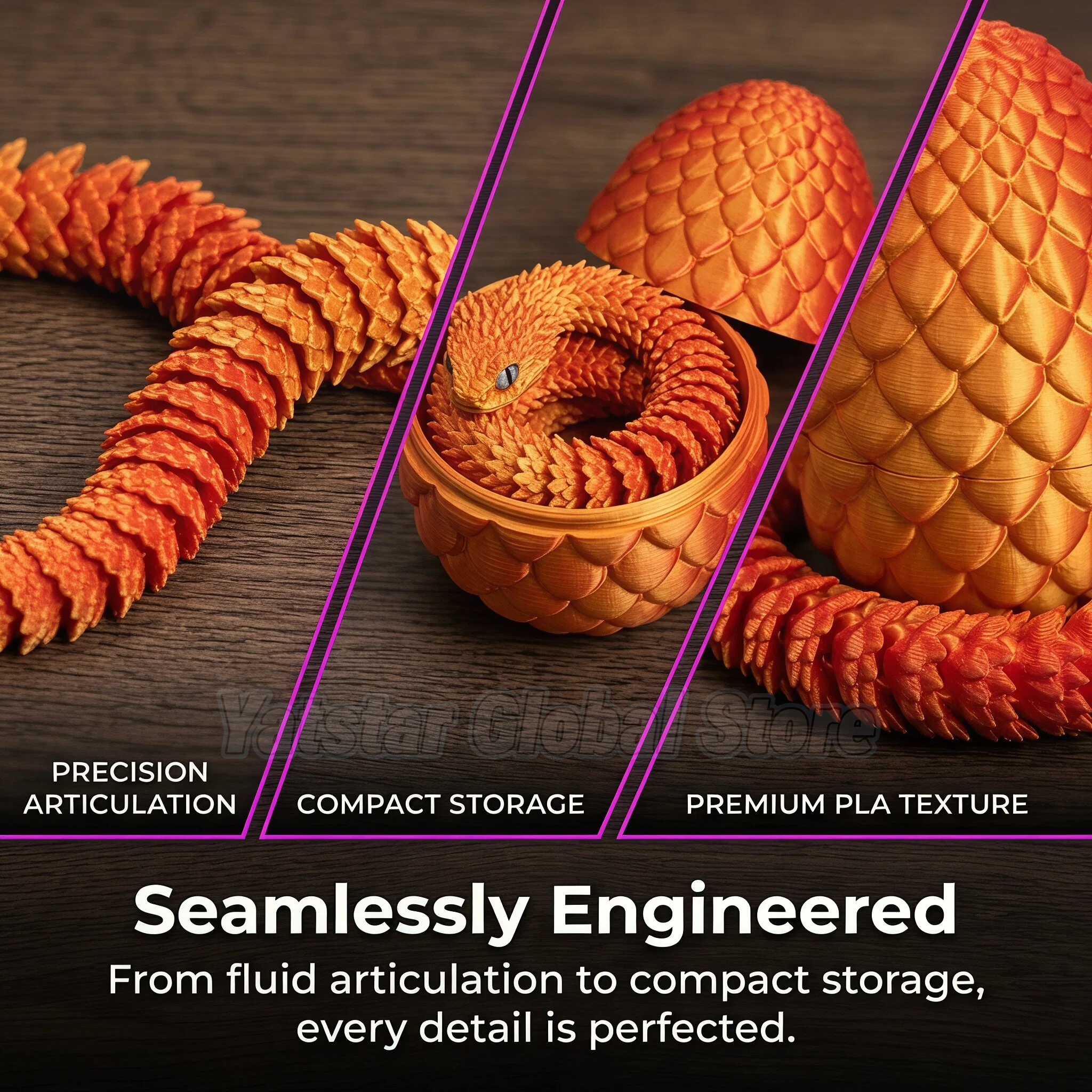 3D Printed Snake Egg Toy Creat - 3D Printing Egg บทวิจารณ์และราคา